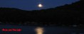 Moon on Pine Lake